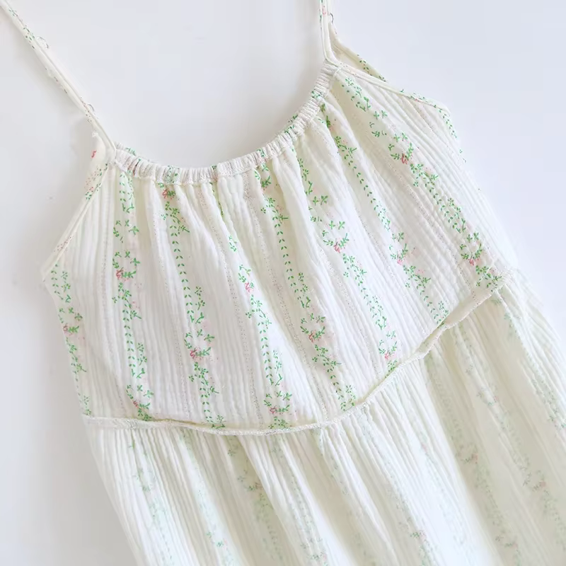 The Bloom Nightgown - 100% Muslin Cotton