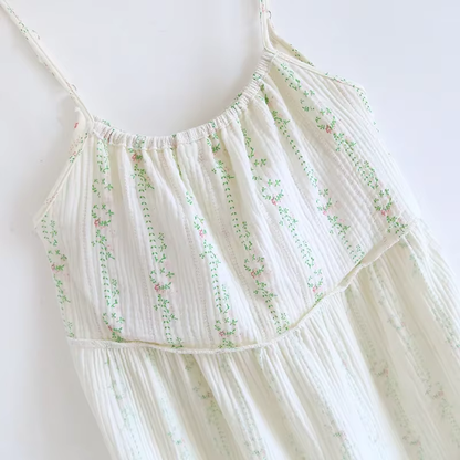 The Bloom Nightgown - 100% Muslin Cotton