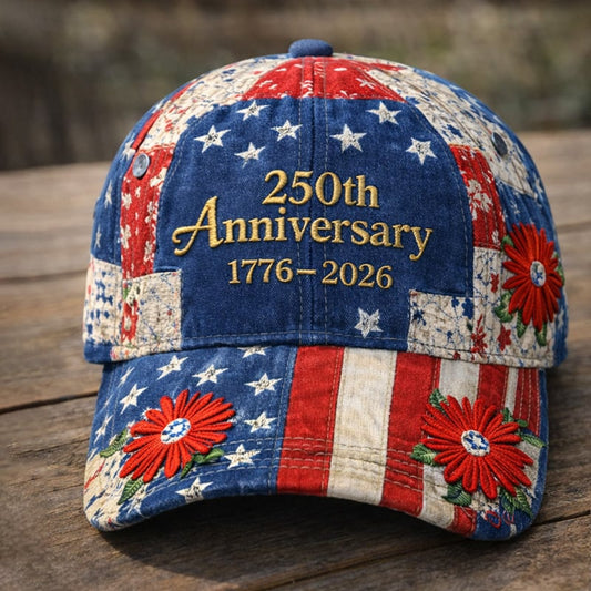 US Vintage Country Style 250th Anniversary Hat