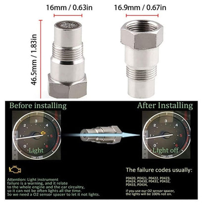 🔥Last Day 49% OFF - 🛠️Oxygen Sensor Spacer Adapter M18x1.5 – Auto Sensor Repair Tool & Sensor Extender 🚗⚙️