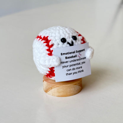 🔥Last 4 hours Sale: Save 49%-🧶Funny Handmade Emotional Support Sports Balls Gift