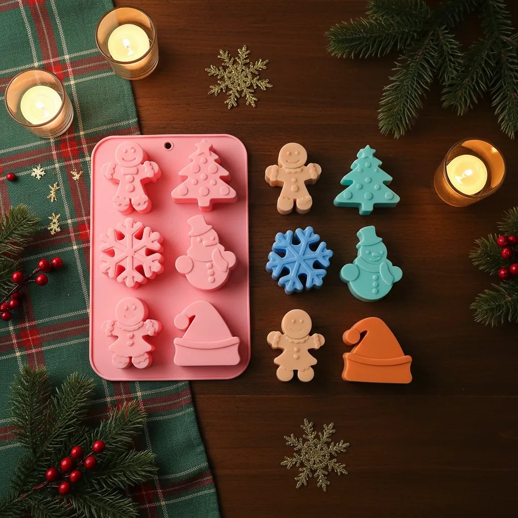 🍫🎄 Christmas Chocolate/Ice Molds🧊🎁