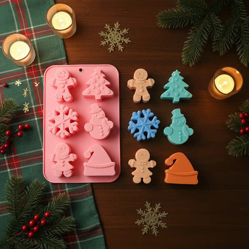 🍫🎄 Christmas Chocolate/Ice Molds🧊🎁