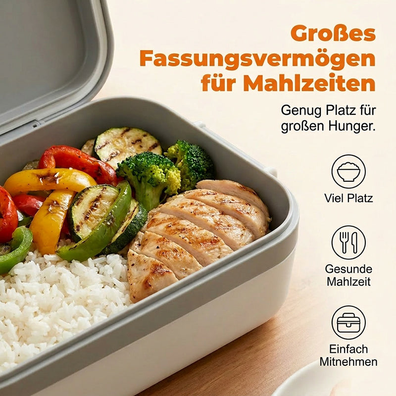 ⚡ Portable electric lunch box with self-heating 🔋🌡️
