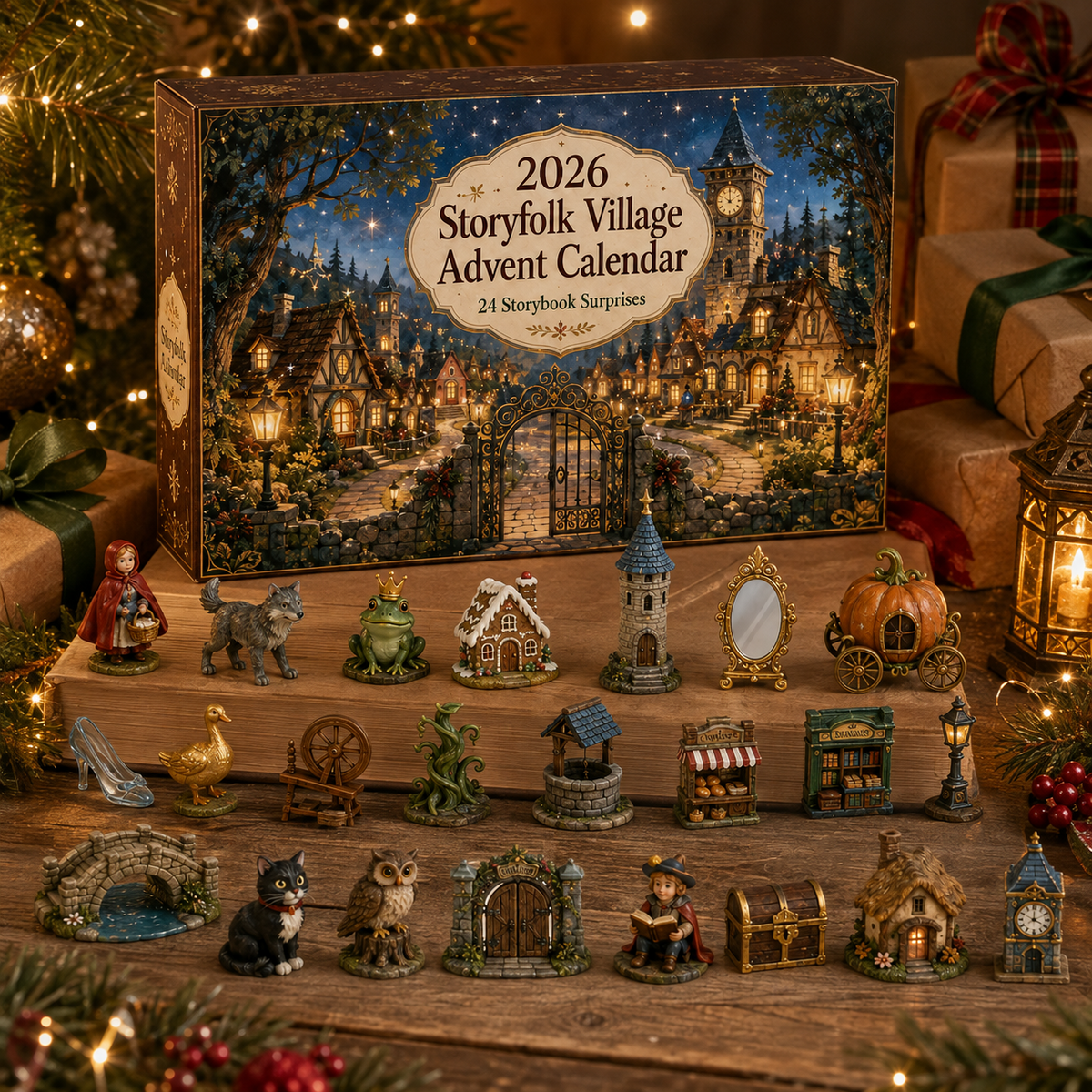 2026 Storyfolk Village Advent Calendar 🏡✨ – 24 Days of Magical Miniature Surprises