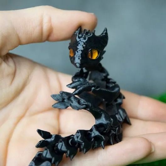 🐉3D Printed Tiny Cute Dragon🔥🔥