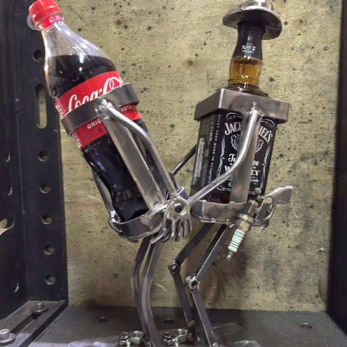 ⏰Pre-tariff Hike Clearance Sale: Save 49%-Unique Metal Wine Holder