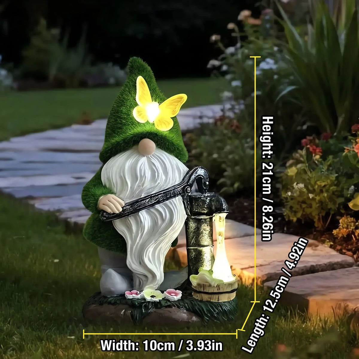 🔥Last Day 50% OFF 🌺Outdoor Garden Gnomes with LED Solar Light