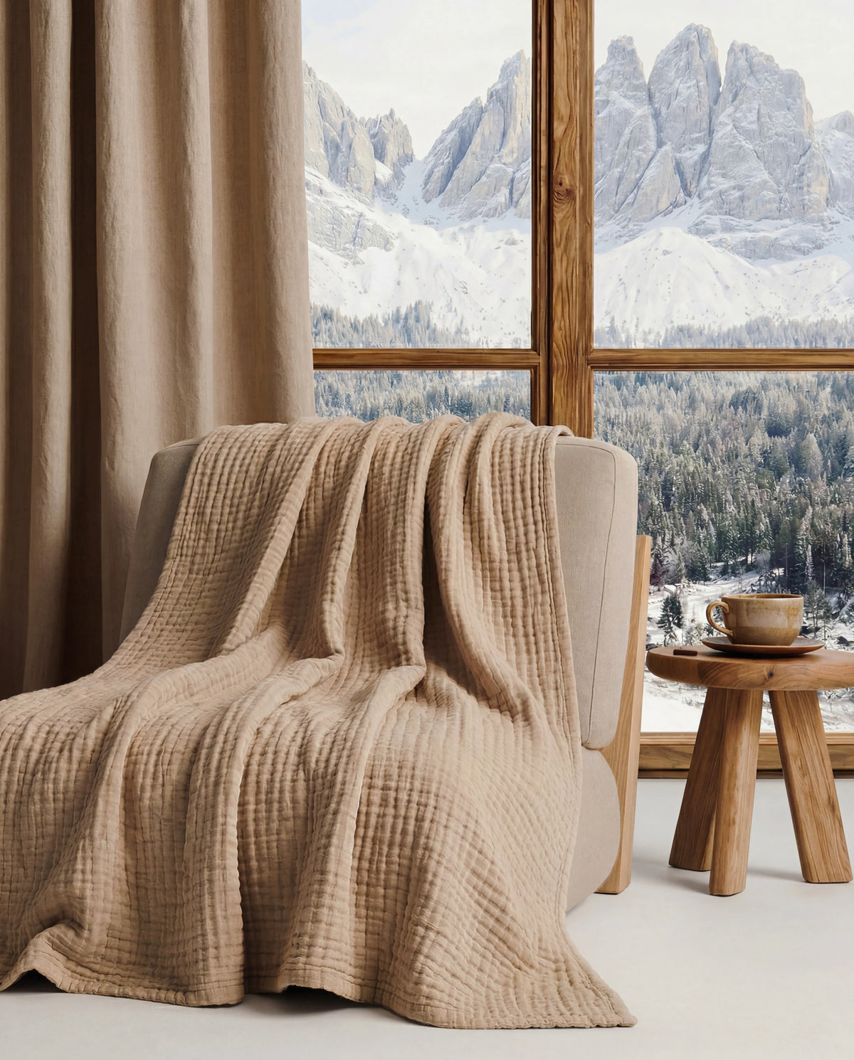 The New Winter Muslin Blanket - 100% Muslin Cotton