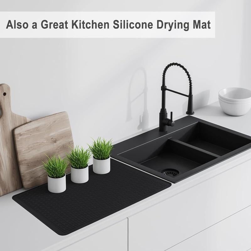 🎁2026 New Year Hot Sale: HALF PRICE -Heat-Resistant Silicone Stove Cover Mat & Utensils