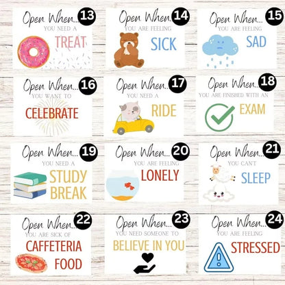 🔥Last 4 hours Sale: Save 50% -Open When Envelopes