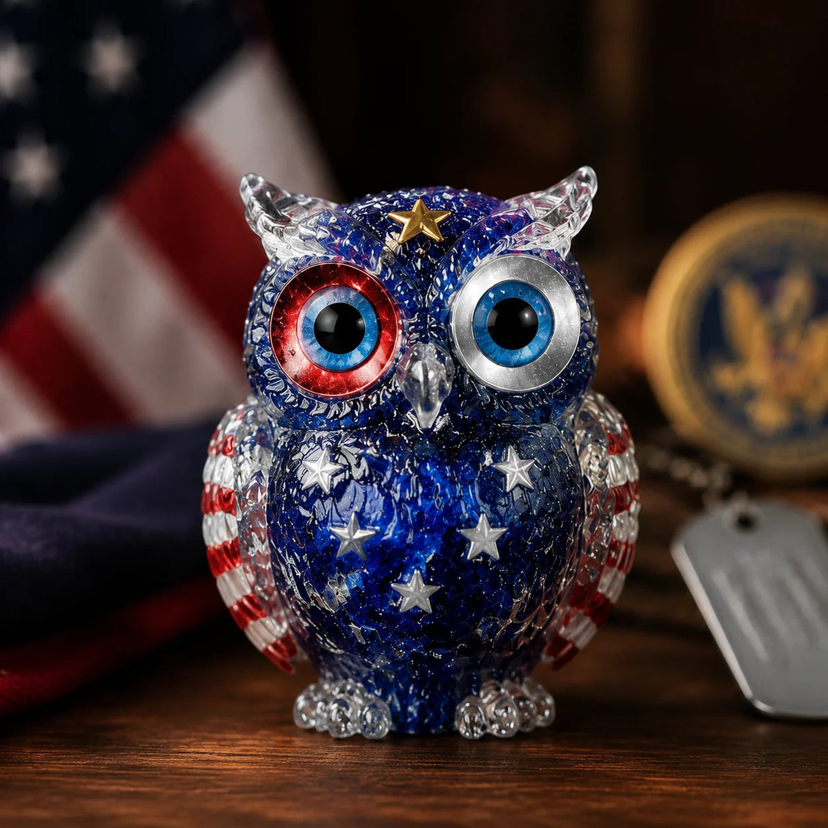 🔥Last Day 49% OFF - 🦉Handmade Natural Crystal Gemstone Owl