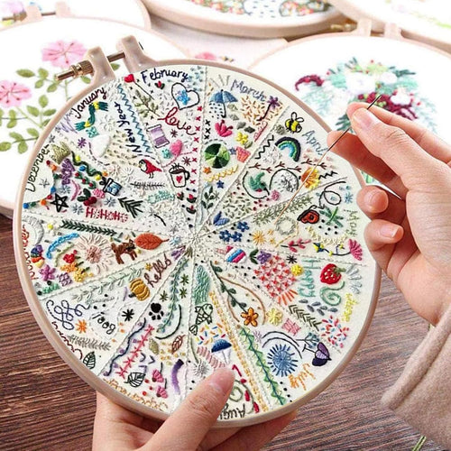 💕Discover the Colorful Secrets of Embroidery · A Starter Kit for Beginners🌈