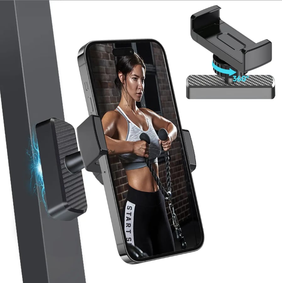 🔥Last Day 49% OFF - 🔥Gym Magnetic Phone Holder – Elevate Your Workout, Ditch the Phone Struggle