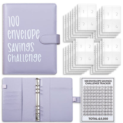 🔥LAST DAY 50% OFF✉️100 Envelope Savings Challenge Book