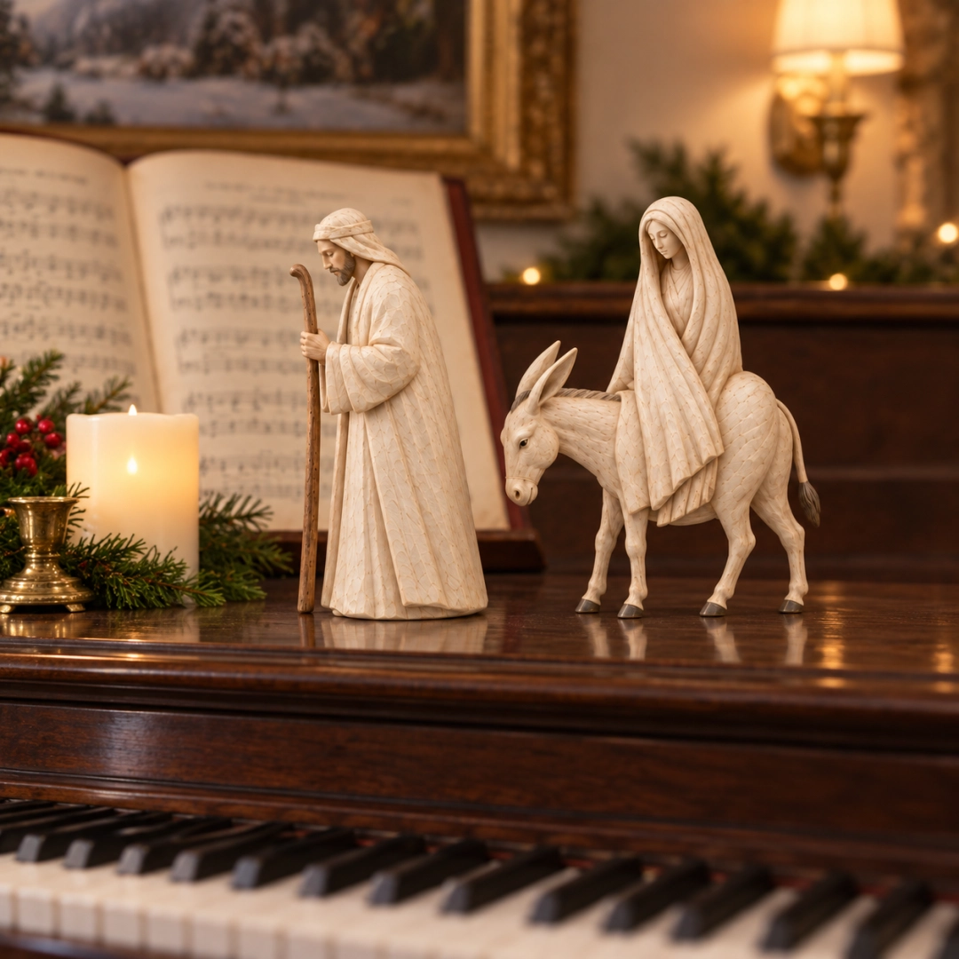 🔥Last Day 49% OFF - ✝️Journey to Bethlehem Nativity Figurine Set