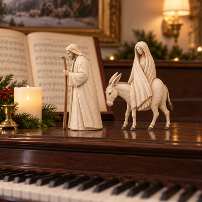 🔥Last Day 49% OFF - ✝️Journey to Bethlehem Nativity Figurine Set