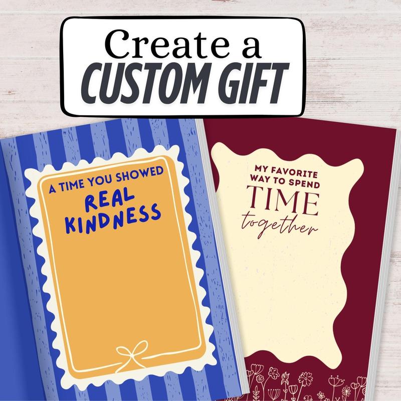 💖✨Just A Few Things I Love About You (With All My Heart) Fill In The Blank Gift Book