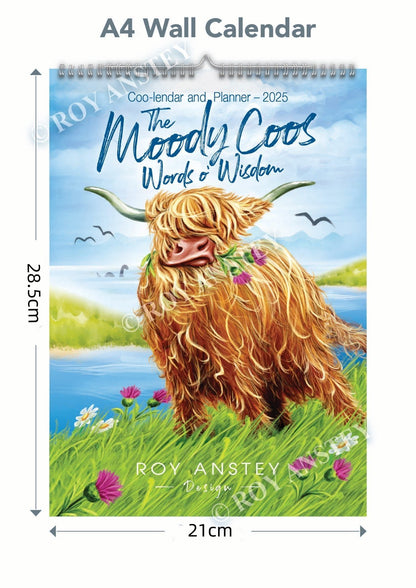 🎄Christmas Sales 49% OFF - Moody Coo: Words of Wisdom - 2026 Coo-lendar