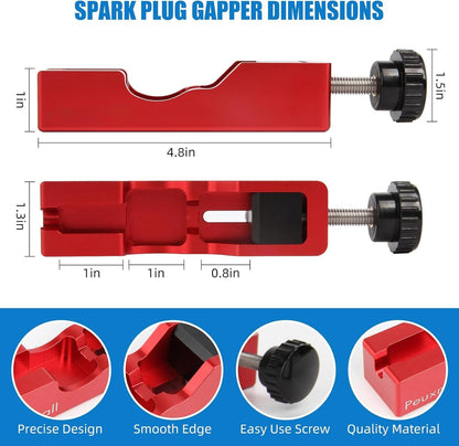 🛠️Spark Plug Gap Tool with Feeler Gauge
