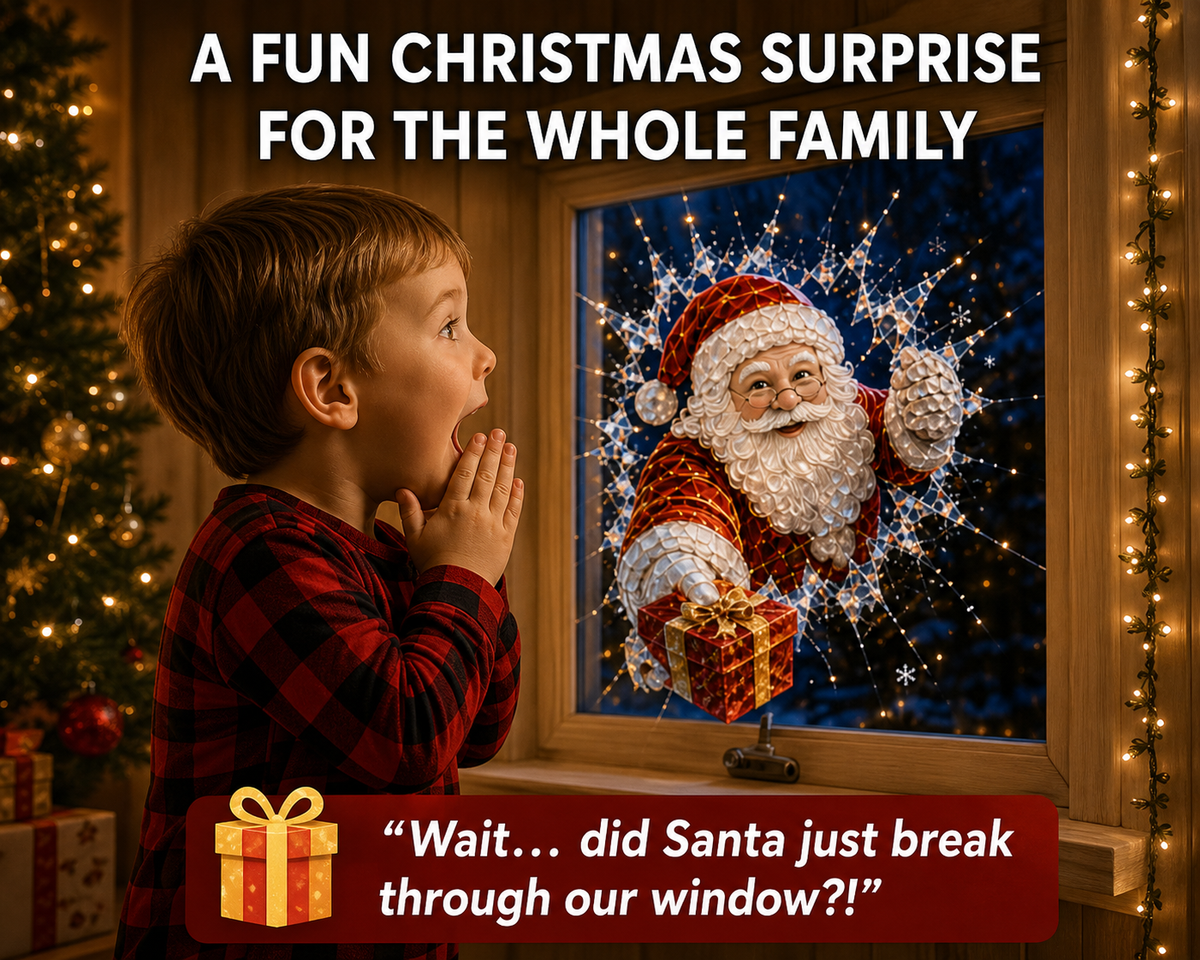 😍Santa Claus window stickers
