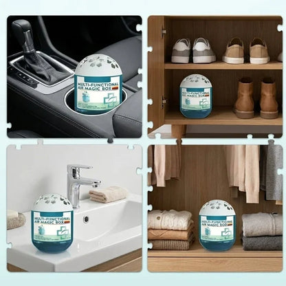 Magic Bead Box for Odor and Dust Removal