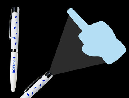 Middle Finger Projector Pen Fuck You Fuck Off Projection Pen