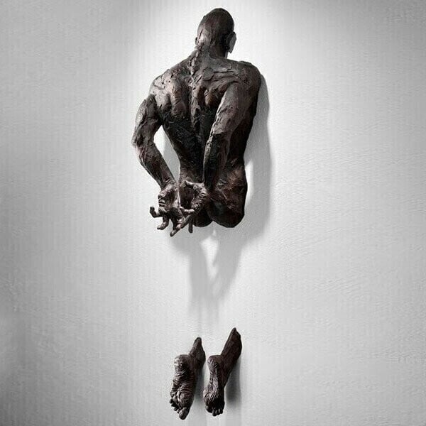 🔥Last 4 hours Sale: Save $20 -🔥Art Wall Decor Human Body Sculpture
