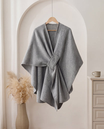 The Fleece Drape Shawl