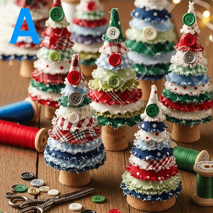 🔥LAST DAY 🎄Patchwork Christmas Tree Decoration Kit✨