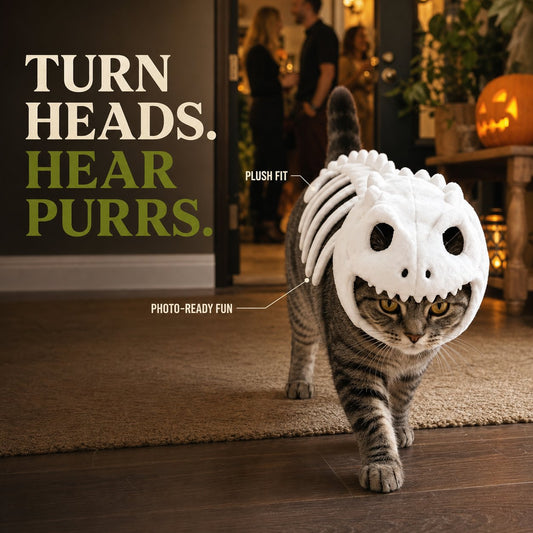 👻Glow-in-the-Dark Dinosaur Skeleton Pet Costume