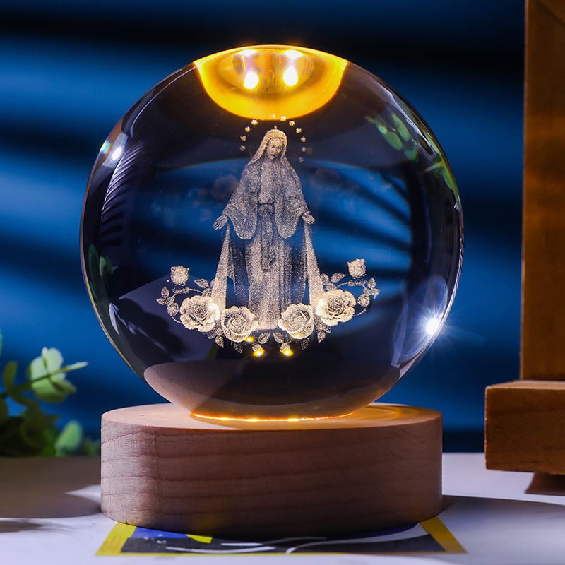 🔥LAST DAY SALE 50% OFF ✝️The Holy Crystal Lamp