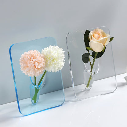 Picture frame vase