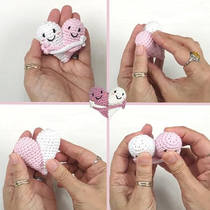 🔥LAST DAY 50% OFF -Crochet Pocket Hearts🧡