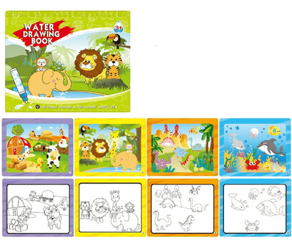 🔥Last 4 hours Sale: Save 50%- Reusable Magic Water Doodle Book