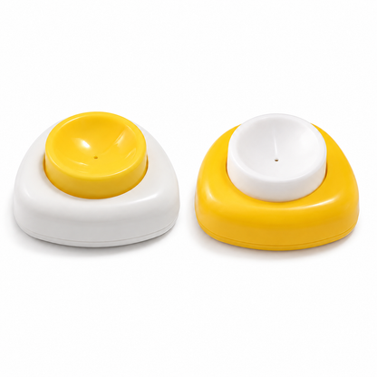 💥2PCS Egg Piercer with Stainless Steel Needle, One-Press Egg Pricker for Boiling Eggs🎁