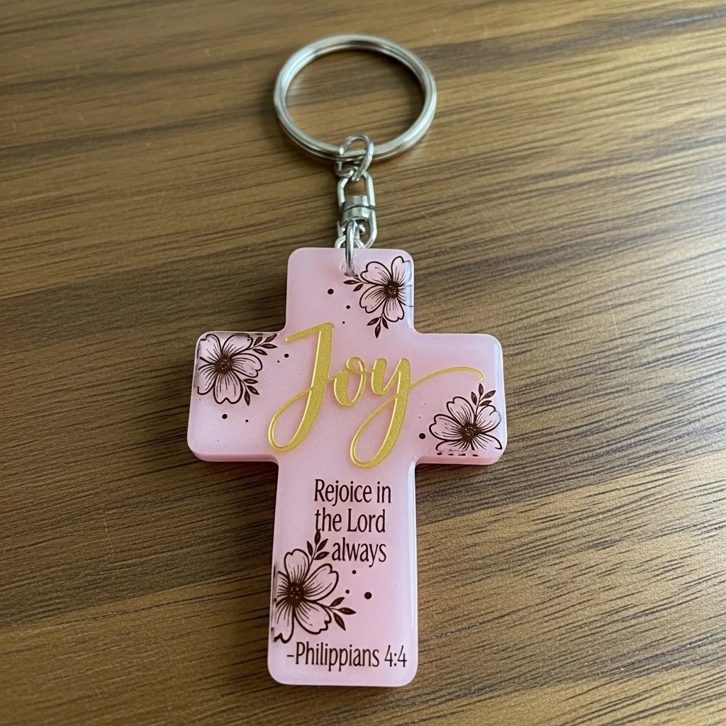 🔥LAST DAY ✝️Inspirational Cross Pendants & Keychains✨Crafted by Hand