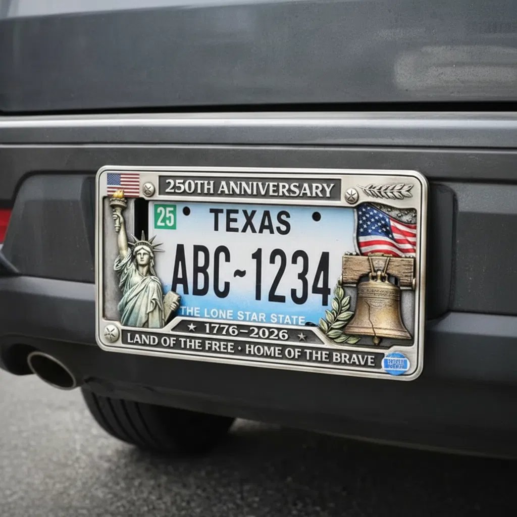🔥LAST DAY 49% OFF-🦅250th Anniversary Commemorative License Plate Frame