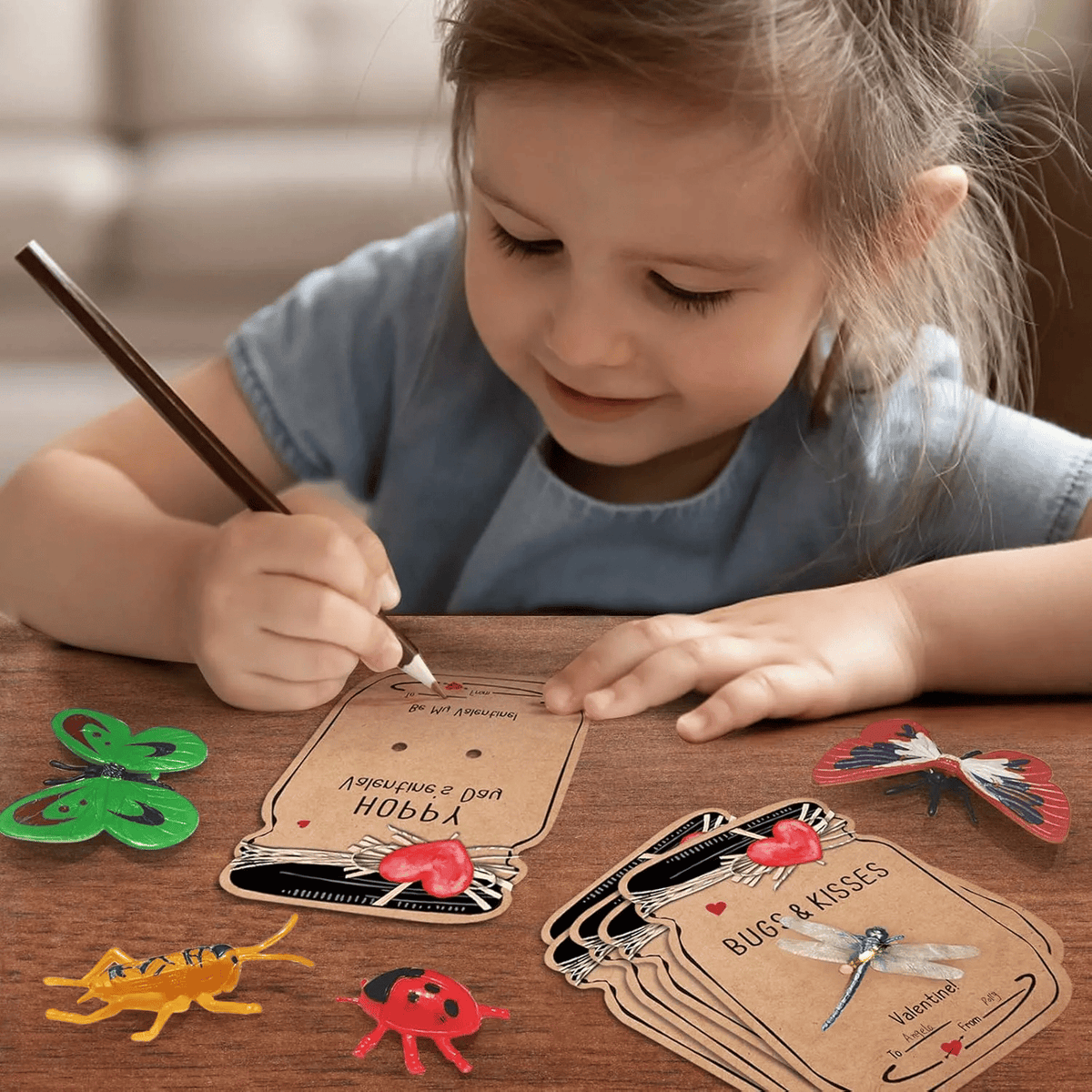 🔥LAST DAY SALE 50% OFF❤️30 Pcs Love Bug Card