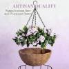 ✈️🌺Faux Crepe Myrtle Hanging Baskets – Ultra-Realistic🌸✨