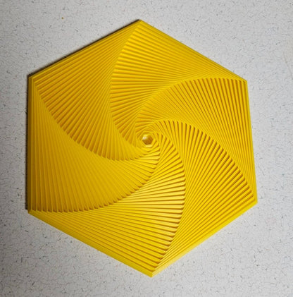 🔥Last Day 50% OFF⚡3D-Printed Fractal Fidget Hexagon
