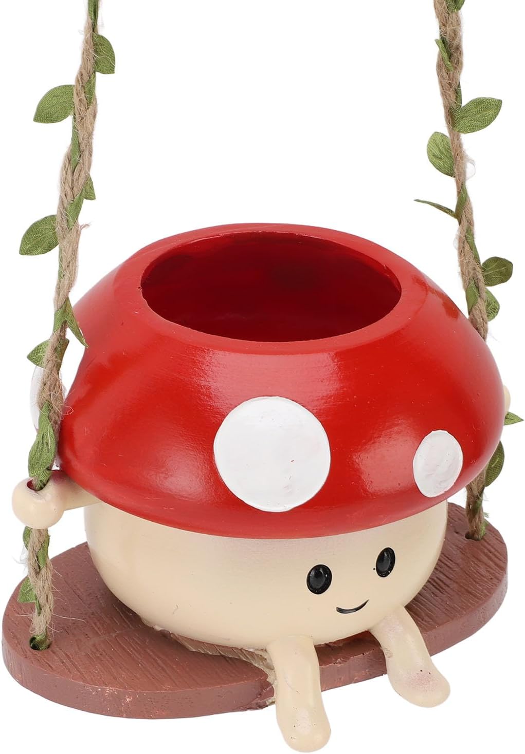 🍄 Whimsical Ceramic Mushroom Hanging Planters 🌼