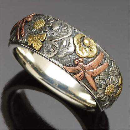 🔥Limited Edition - Vintage Sunflower Ring