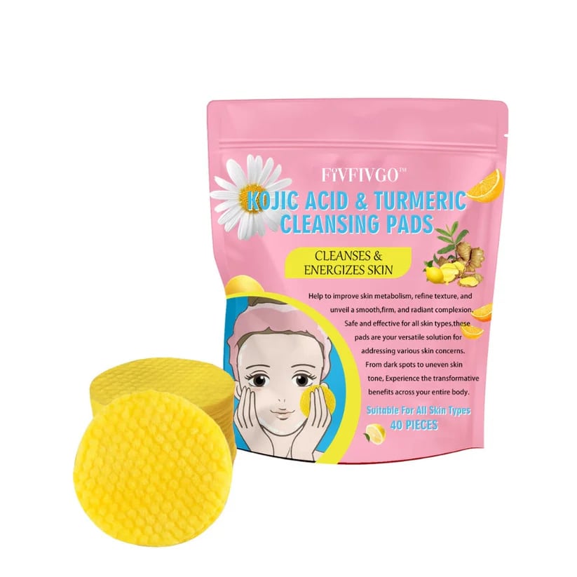 🔥LAST DAY 49% OFF🔥 Turmeric Kojic Acid Cleansing Pads