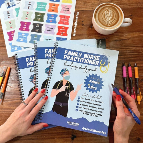 🔥LAST DAY SALE 49% OFF🎁2024 FNP Comprehensive Board Prep Study Guide-ANCC & AANP Visual Bundle