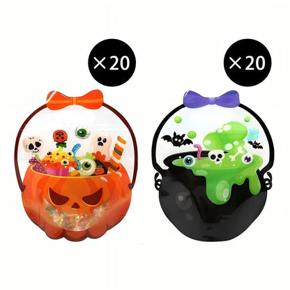 Halloween Pumpkin Candy Gift Bag