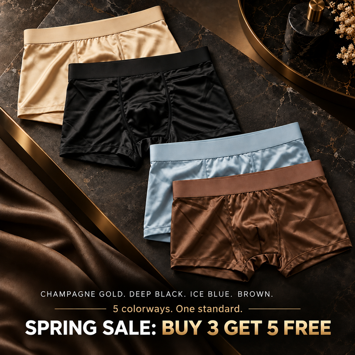 Premium Silk Boxer | All-Day Comfort