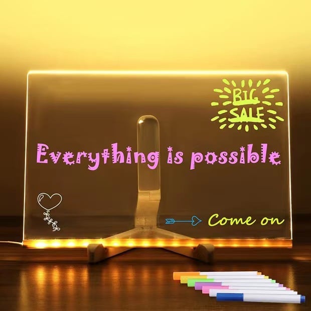 🎄LAST DAY Sale 49% OFF ✨LED Note Board with Colors🎨