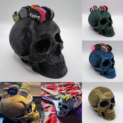 💀3D Pick Holder Skull Mohawk🎁