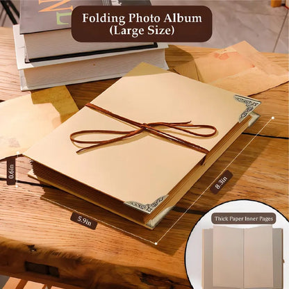 🌷The Memory Keeper: Mother's Day Edition 99+ Inch Accordion Scrapbook Album📚